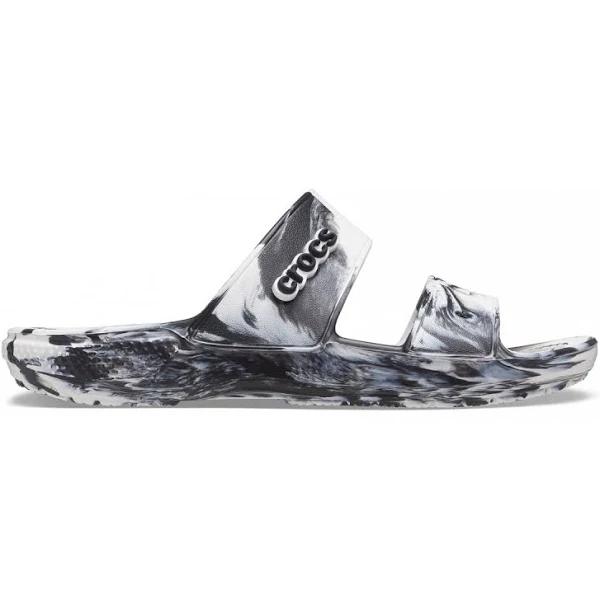 Crocs Classic Marbled Flaps 207701 White/Black