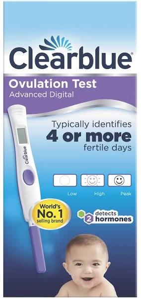 Clearblue Advanced Digital Ovulation Test 20 Tests