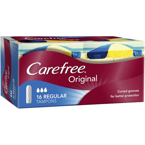 Carefree Original 16 Regular Tampons