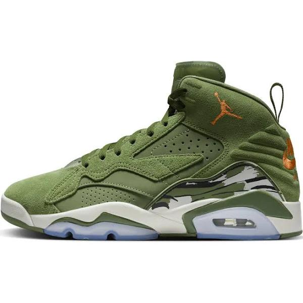 Nike Jumpman MVP, Sky Light Olive / Sail / Bright Mandarin