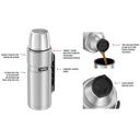 Thermos Stainless King 1.2L Vacuum Insulated Flask (Midnight Blue)