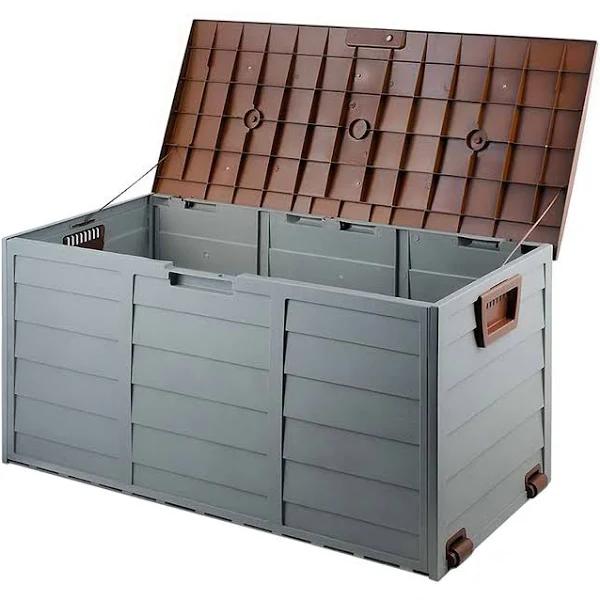 290L Outdoor Storage Box - Brown