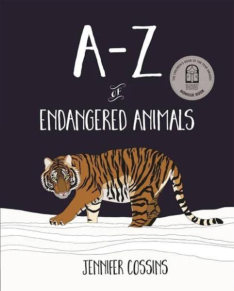 A-Z of Endangered Animals by Jennifer Cossins