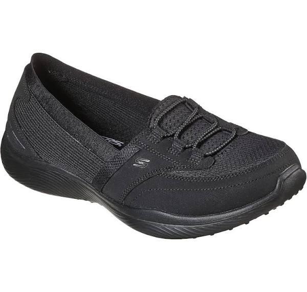 Skechers Microburst 2.0 Savvy Sneakers in Poise Black 6.5