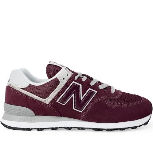 New Balance Burgundy 574 Core Sneakers