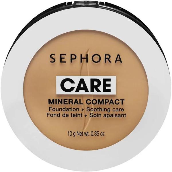 Sephora Collection Care Mineral Compact Powder Foundation - Matte Finish & Soothing Effect 28 Honey Medium