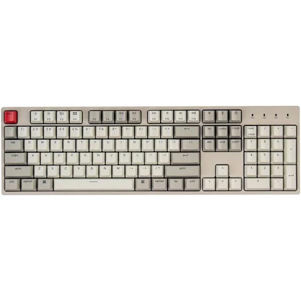 Keychron C2 Full Size Wired Mechanical Keyboard Compatible with Mac,