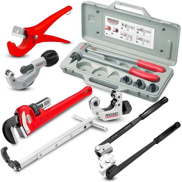 Ridgid 81821 Essential Plumbers Tool Kit