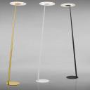 Faro Iron Dimmable Led Floor Lamp, CCT, Antique Gold