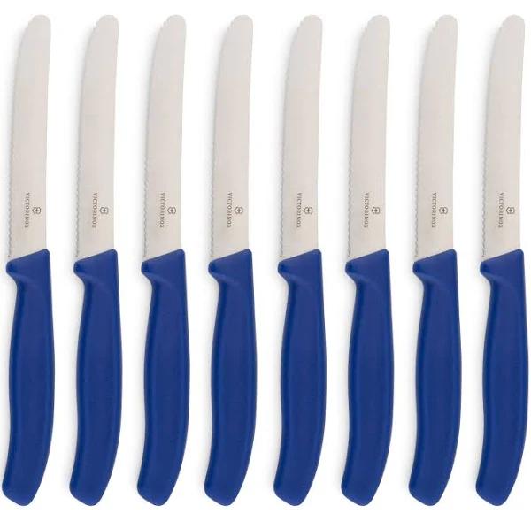 Victorinox 8 Piece Steak Knife Set Blue #6.7832.8