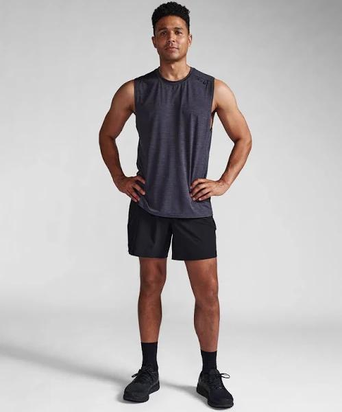 2XU Motion Tank - India Ink/Black