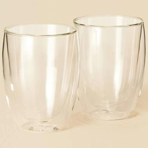 Openook Double Walled Latte Glass 2 Pack