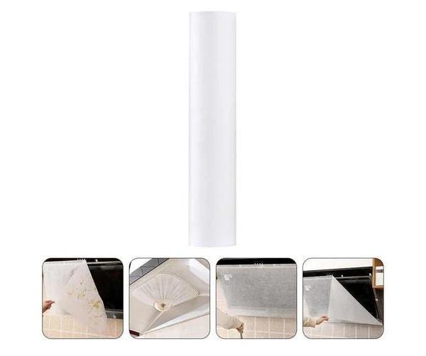 Range Hood Grease Filters Paper Oil Absorption Absorbing Extractor White