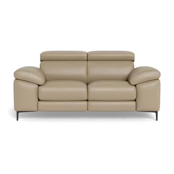 Cora Leather Electric Recliner Sofa Tan by Freedom