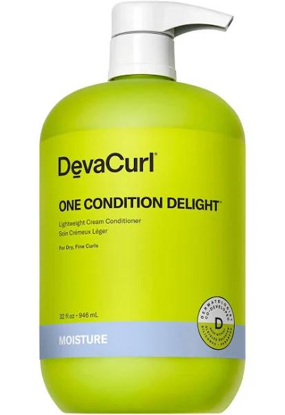 DevaCurl - One Condition Delight Lightweight Cream Conditioner - For Dry, Fine Curls