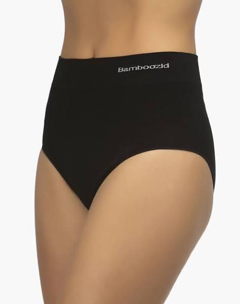 Bamboozld Womens Full Brief Black / L