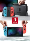 Nintendo Switch Console Neon with Mario Kart 8 Deluxe & 3 Months Switch Online