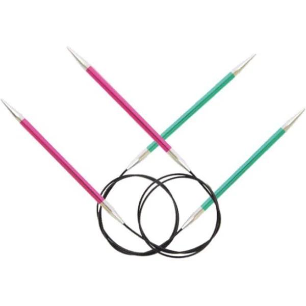 Knit Pro Zing Fixed Circular Needles - 2.50mm 80cm