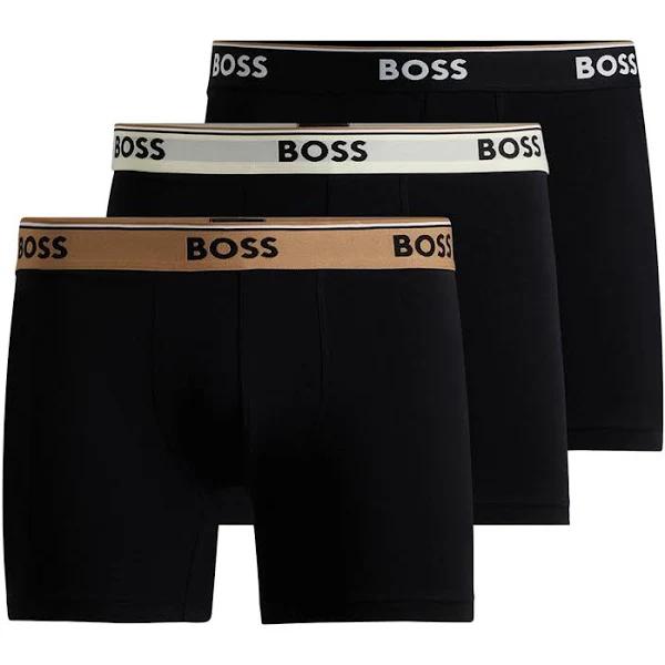 Boss 3-Pack Boxer Shorts - Black