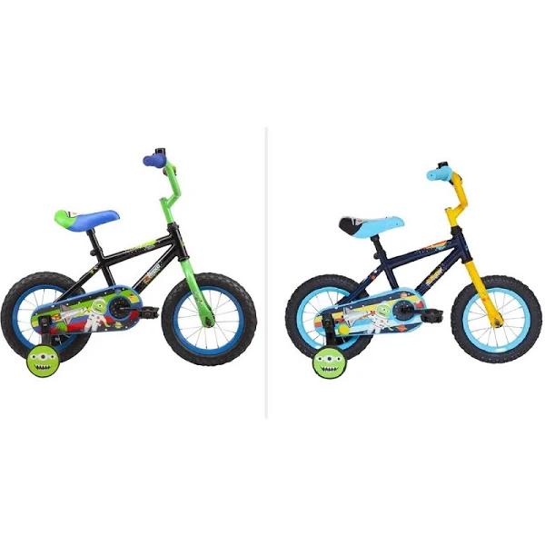 Repco Little Monsta Kids BMX Coaster Bike 30cm with Training Wheels