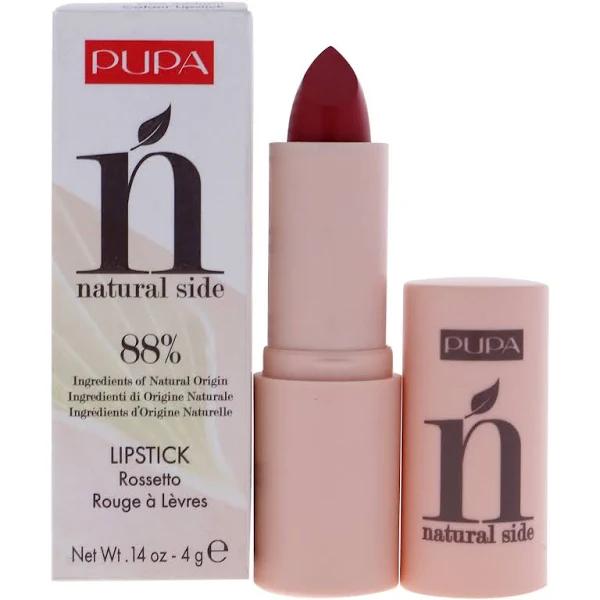 Natural Side Lipstick - 004 Light Coral by Pupa Milano for Women - 0.14 oz Lipstick