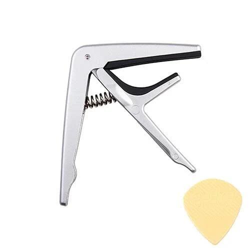 JOYO JCP-01 Colorful Plastic Guitar Capo for 6 String Guitars Black Silver Wood Colors with Picks Guitarras Free Ship