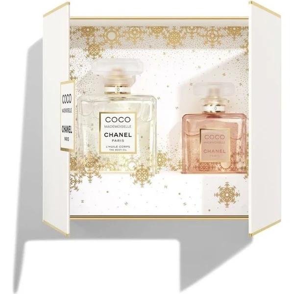 Chanel Coco Mademoiselle Case Eau De Parfum 50 ml and Body Oil 100 ml