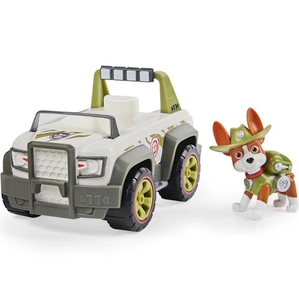 Paw Patrol Basic Vehicle With Pup - Tracker Jungle Cruiser