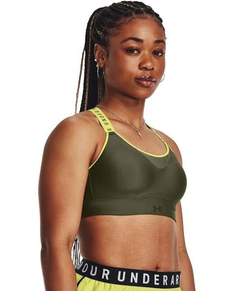 Under Armour Women's Infinity High Sports Bra Green XS