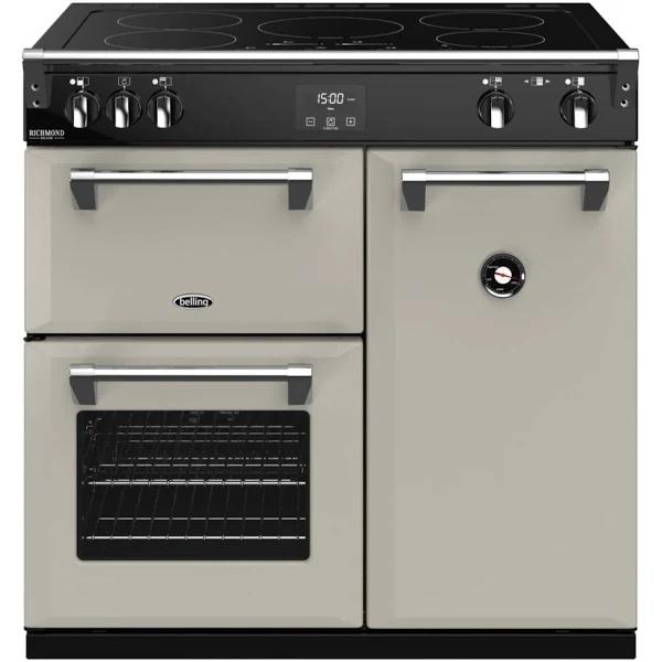 Belling 900mm Colour Boutique Richmond Deluxe Induction Range Cooker - Porchini Mushroom