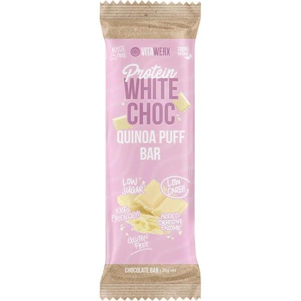 Vitawerx - White Chocolate Quinoa Puff Bar 35g