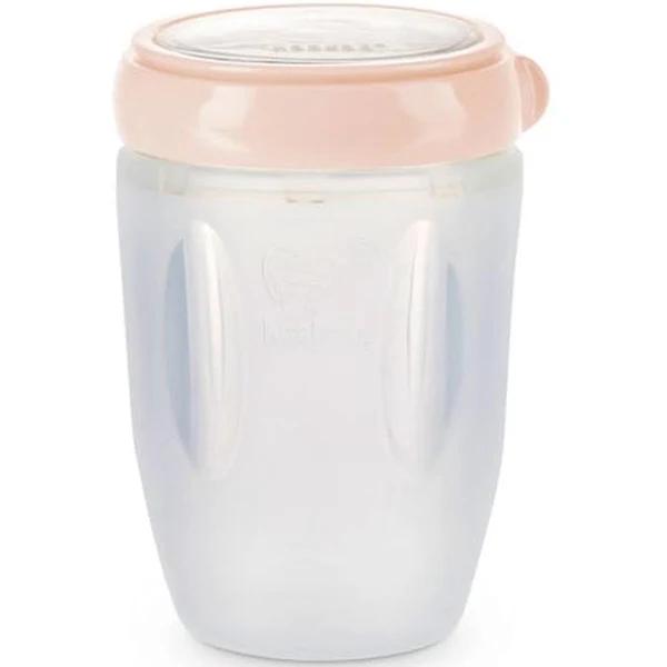 Haakaa Generation 3 Silicone Storage Container (Peach) - 250ml