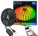 Govee LED Strip Lights With App 2m USB Light Strip Built-in Digital IC RGB Color Changing LED TV Backlight Strip Lights Music Sync IP65 Waterproof