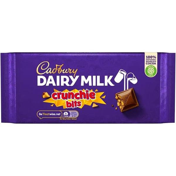 Cadbury Dairy Milk Crunchie Block 200g