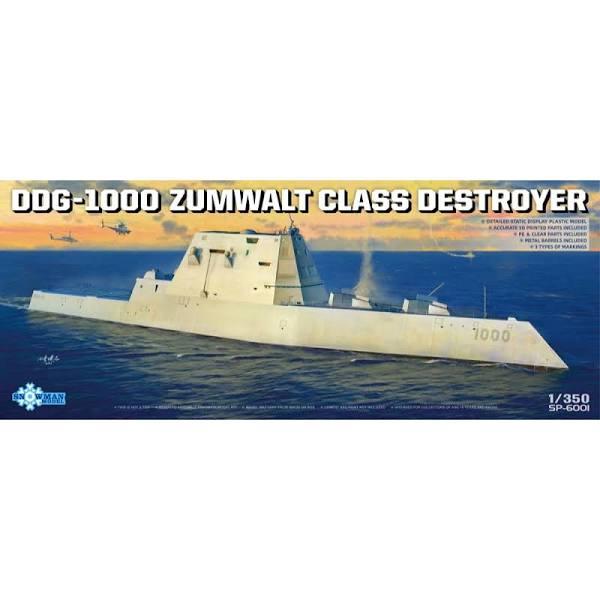 DDG-1000 USS Zumwalt Class Destroyer (Plastic Model)