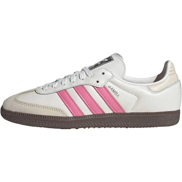 adidas-Samba OG Shoes-Women-Cloud White / Lucid Pink / Wonder White-6