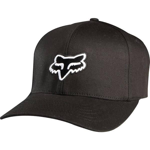 Fox Legacy Black/Black Flexfit Hat - L/XL