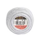 DMC Perle 8 Cotton #01 Medium Tin 10g Ball 80m