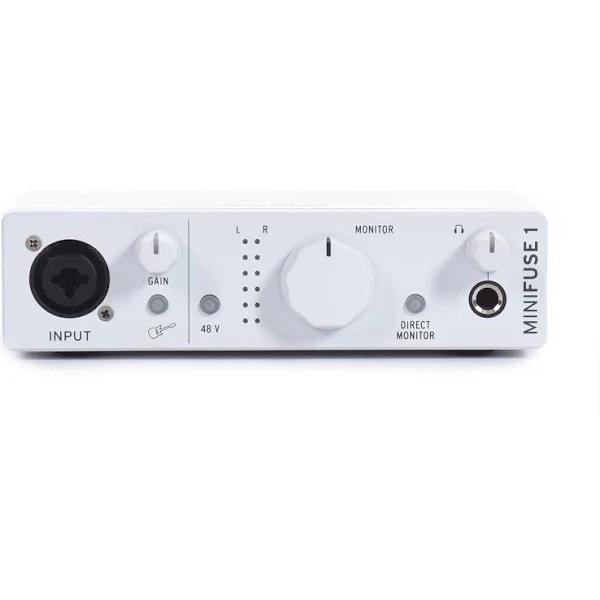 Arturia MiniFuse 1 USB Audio Interface White