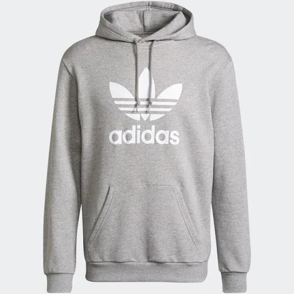 Adidas Originals Mens Adicolor Classics Trefoil Hoodie Grey M