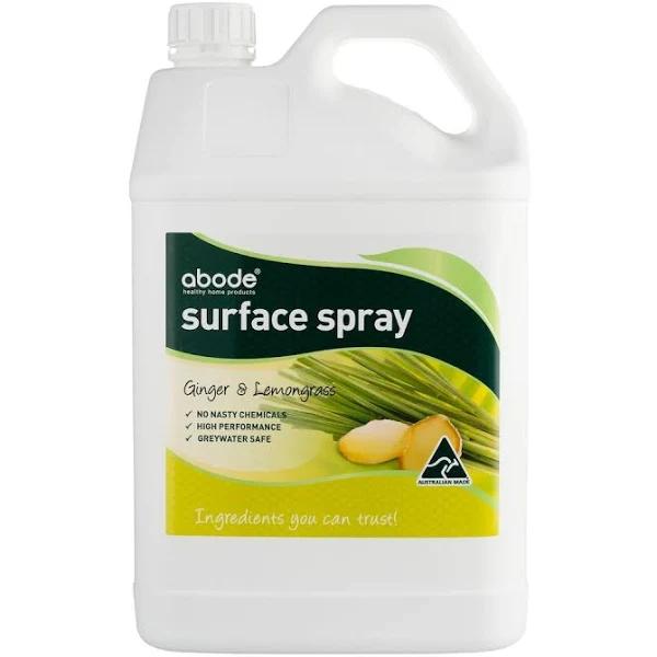 Abode Surface Spray Ginger & Lemongrass 4000ml