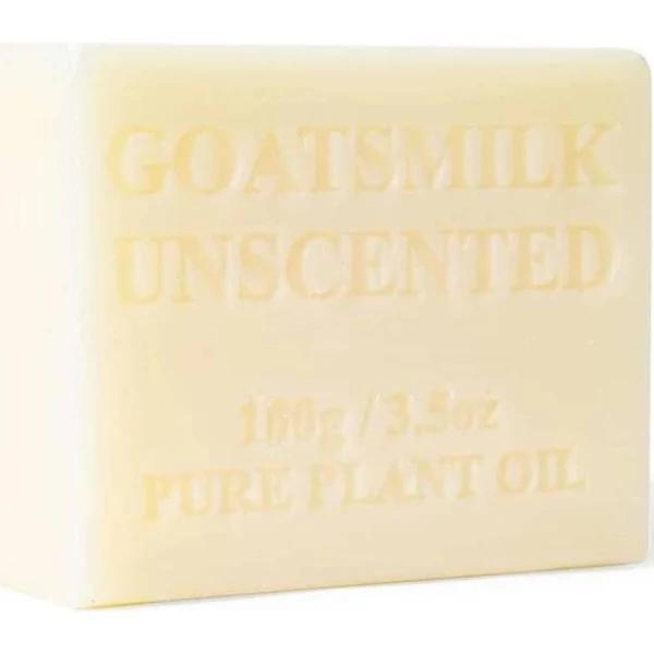 Orku 10x 100g Goats Milk Soap Bars -Unscented for Sensitive Pure Australian Skin Care