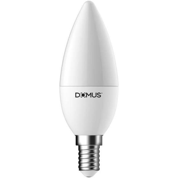 Domus KEY-CANDLE - 6W Frosted Dimmable Led Globe, B15 / 2700K