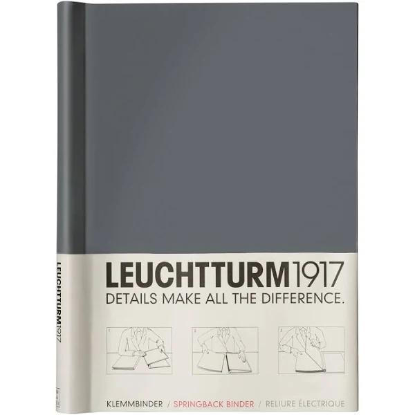 Leuchtturm1917 345720 Sprinback Binder Peka, For 150 Sheets, Anthracite