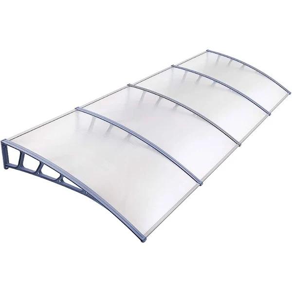 Window Door Awning Door Canopy Outdoor Patio Sun Shield DIY - 1.5 x 4M