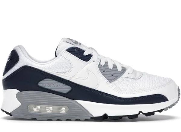 Nike Air Max 90 White Grey Obsidian