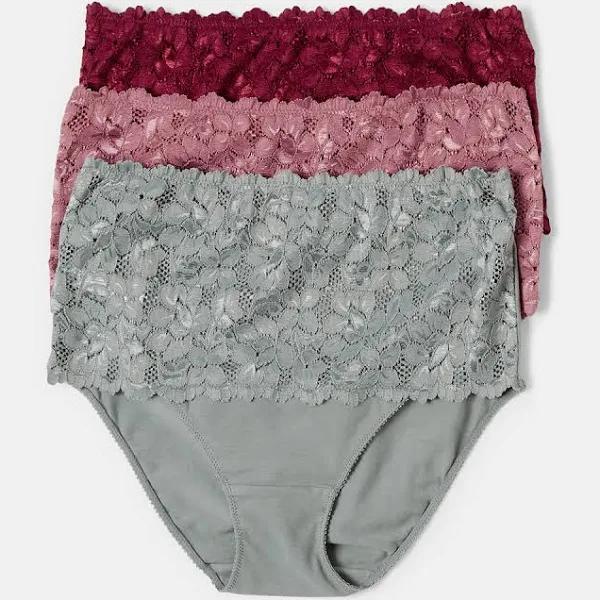 Kmart Australia, White Lacy Panty, Size: 14 to 16