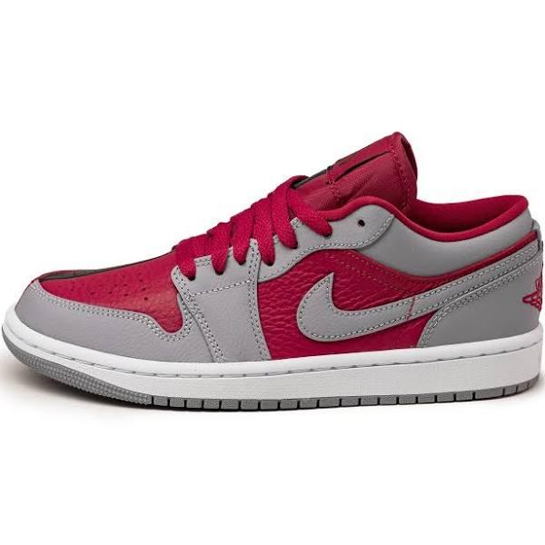 Jordan 1 Low SE Homage Split Gym Red Cement Grey (Women's)