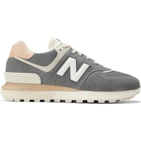 New Balance Unisex 574 Grey/White - Size 13