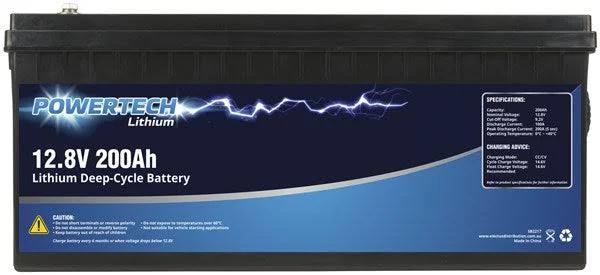 Lithium Deep Cycle Battery 12.8V 200Ah